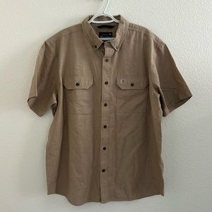 Carharrt Relaxed Fit Rugged Flex Work Shirt Size XL